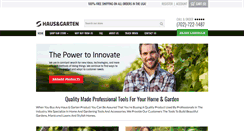 Desktop Screenshot of hausandgarten.com